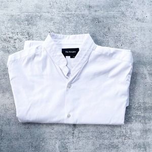 The Kooples Men’s White Casual Button Down Shirt